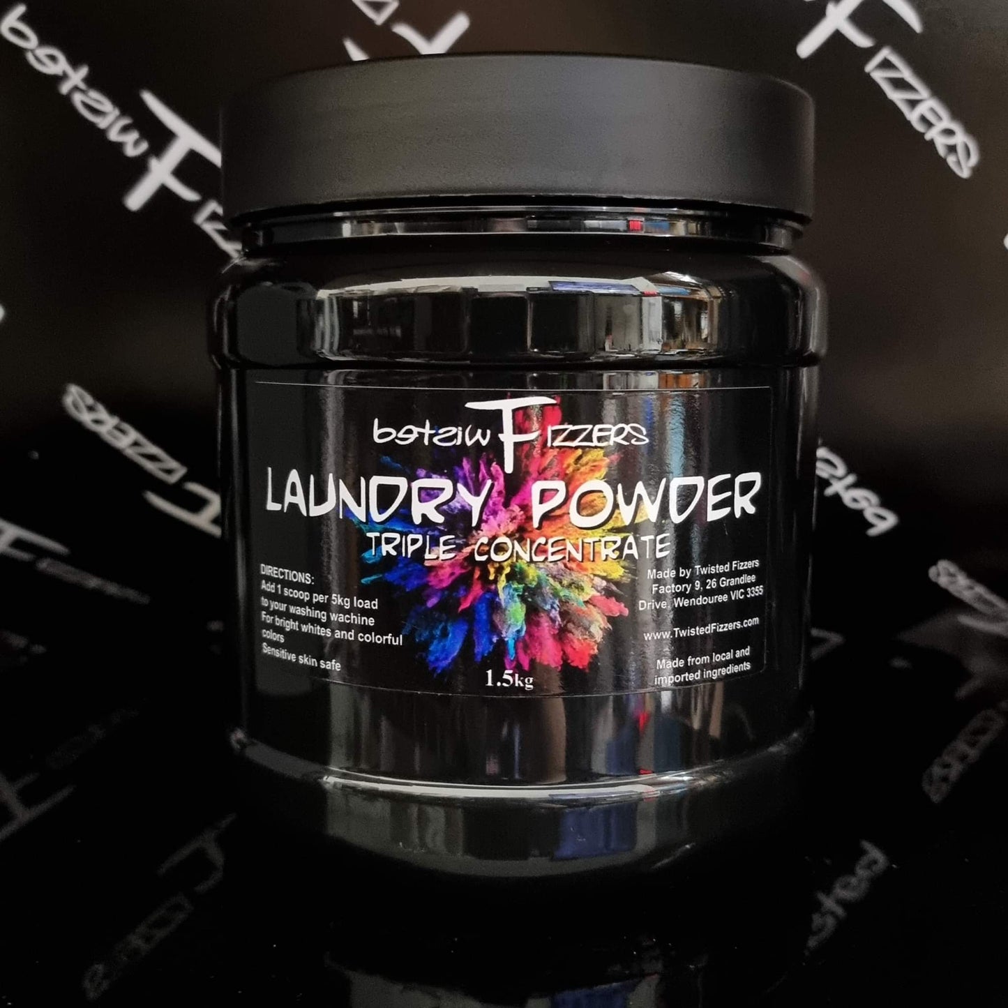 Laundry POWDER triple concentrate - 1.8kg Tub