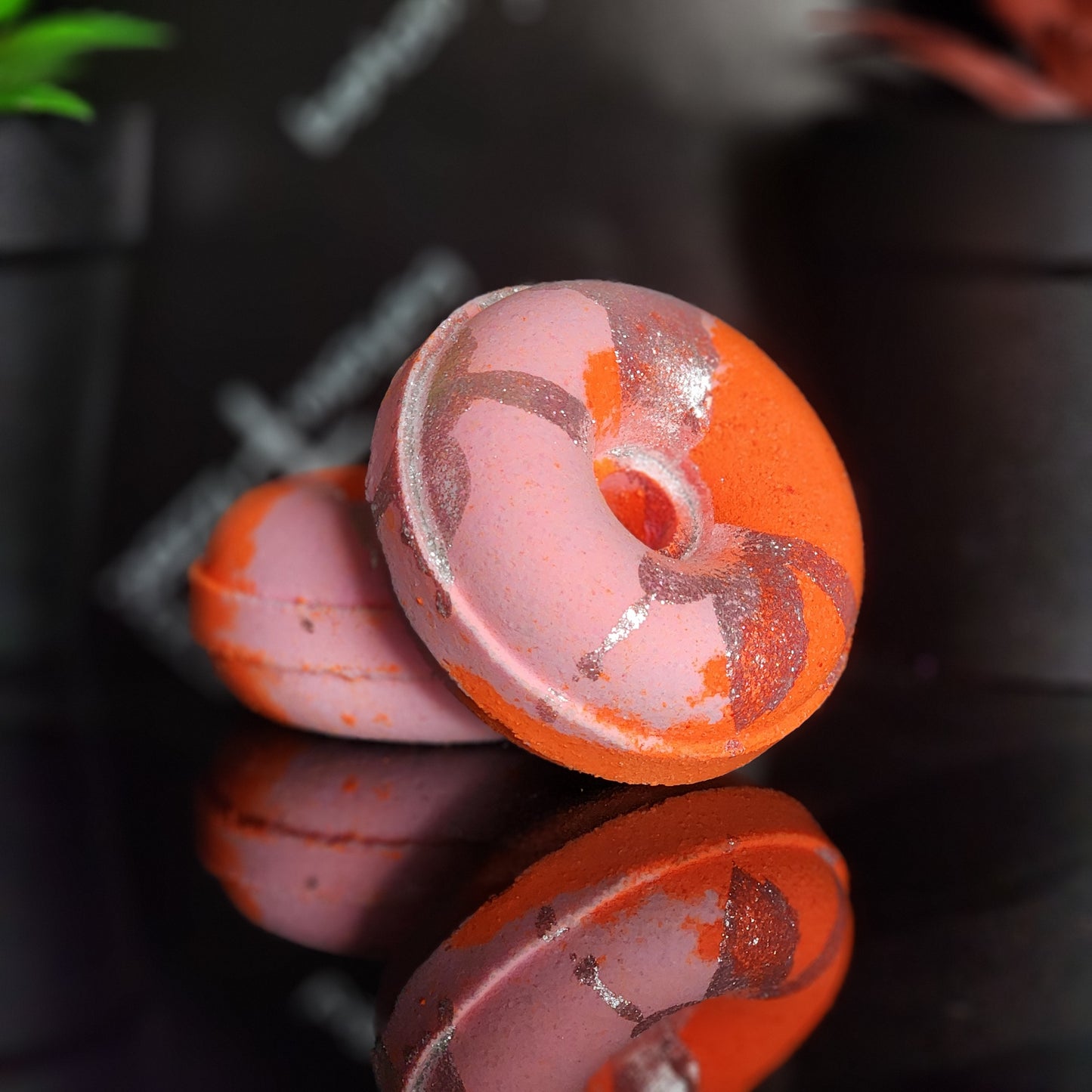 Peach Hearts - Bath Bomb