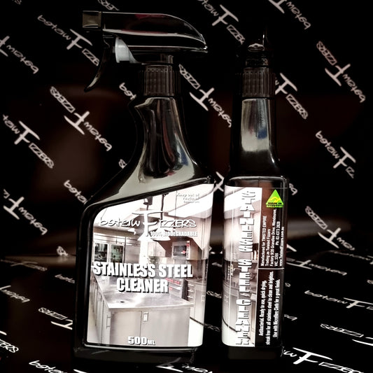 Stainless steel cleaner - 500ml Spray Bottle
