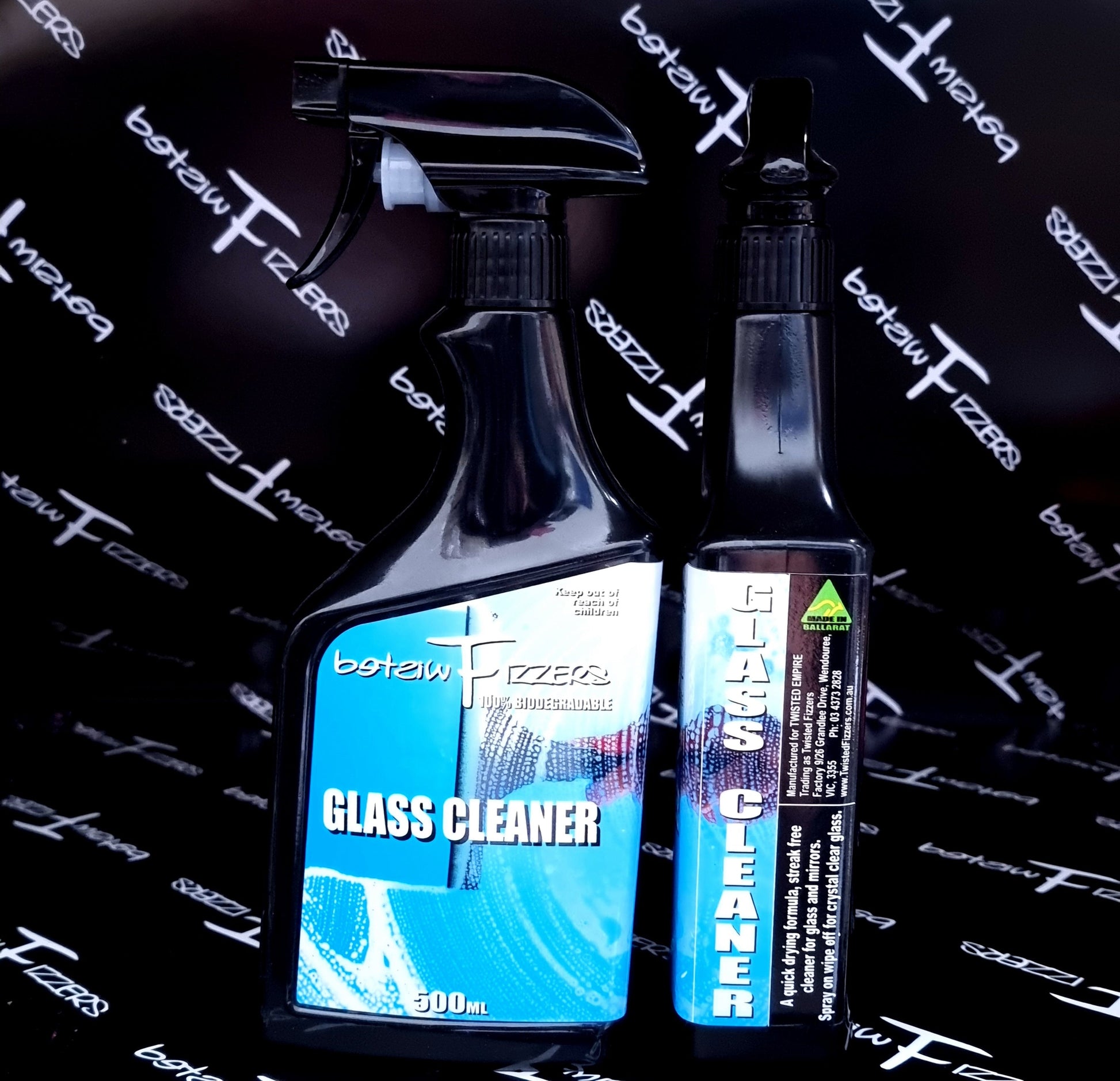 Glass cleaner - 500ml Spray Bottle