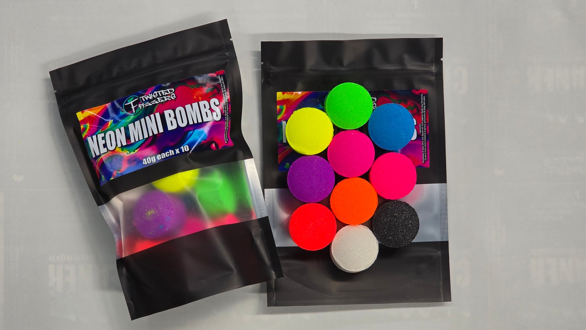 NEON Mini Bath Bombs