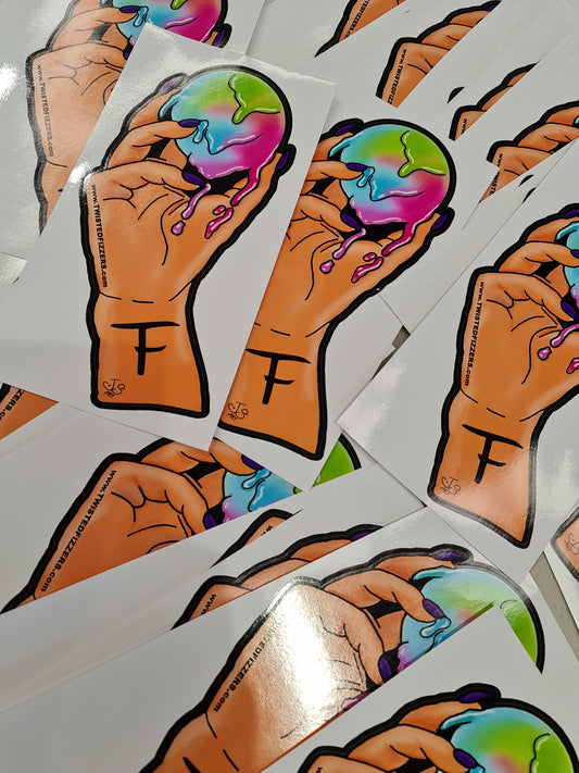TF Hand Sticker